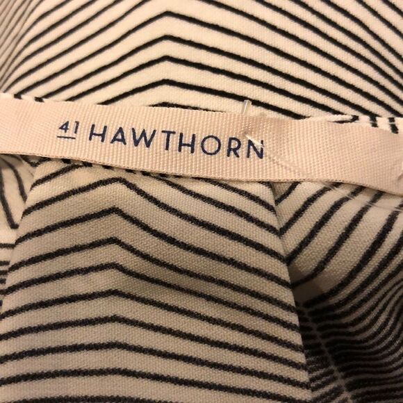 41 Hawthorn Short Sleeve Abstract Print Blouse - Picture 6 of 6